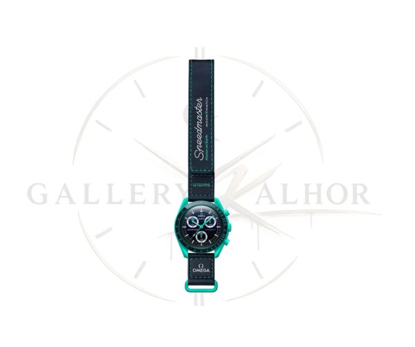 ساعت مچی امگا سواچ شفق قطبی OMEGA x Swatch MoonSwatch Mission to Uranus - Image 3